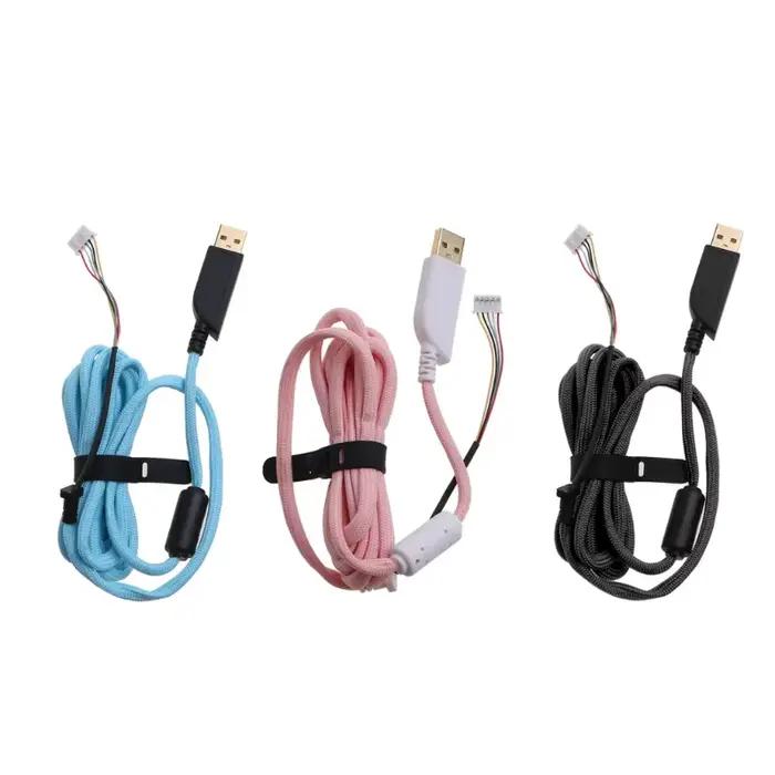 Câble souris USB 2 mètres, fil souris pour souris ZOWIE EC1-A EC1-B FK1