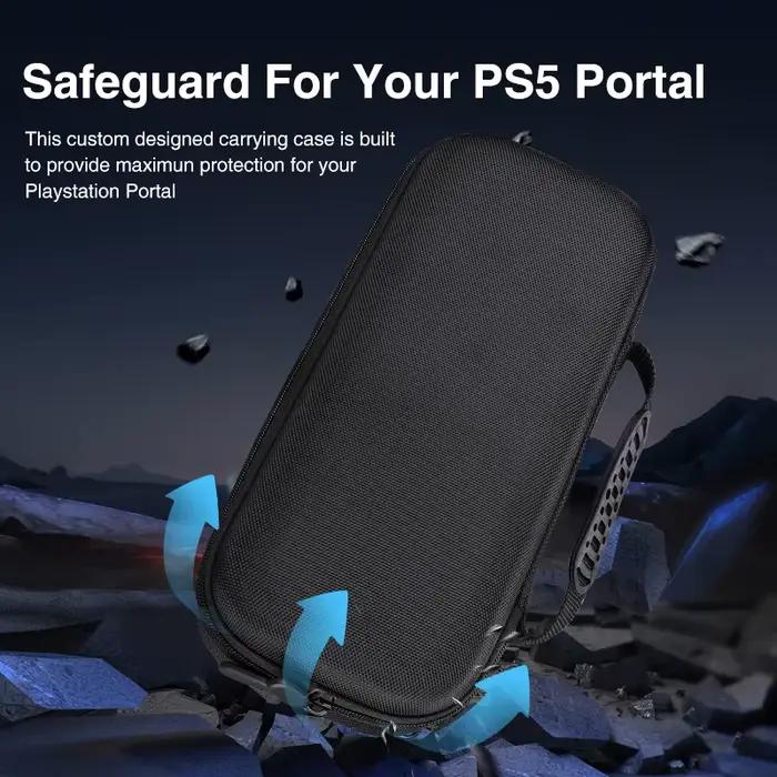 Portable Cas Sac pour PS Portail Cas EVA Dur Carry Sac De Rangement Pour Sony PlayStation 5 Portal Console De Jeu De Poche Accessoires