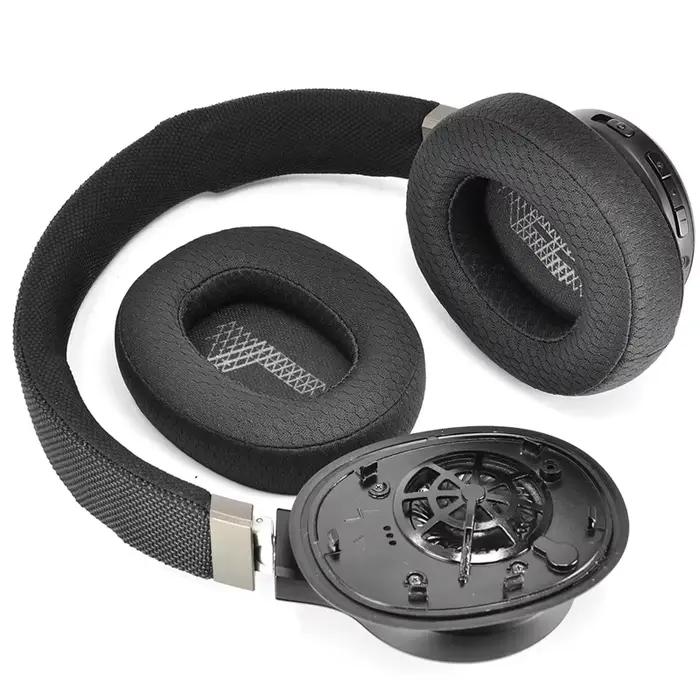 Coussinets d'oreille en mousse et cuir pour JBL