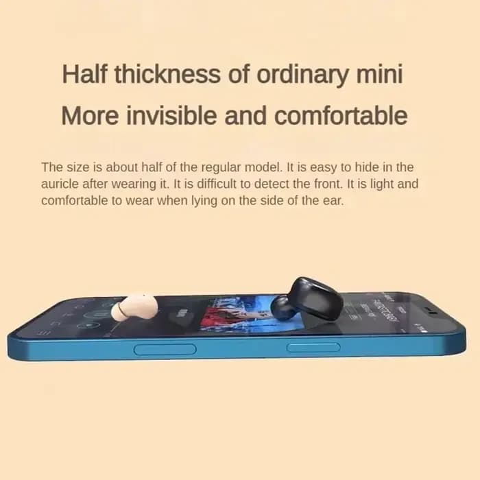 Mini 5.3 casque sans fil bluetooth petits écouteurs sommeil travail sport