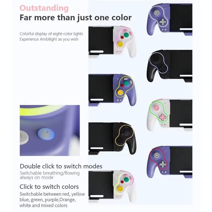 Manette de jeu pour Nintendo Switch et contrôleur USB filaire OLED