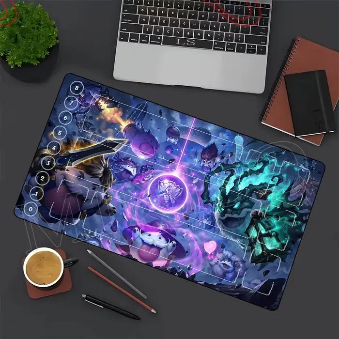 Tapis de souris League of Legends série Riftbound Jinx Kaisa LOL