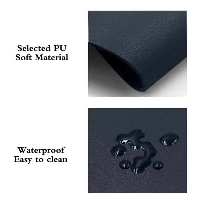 Tapis de souris en cuir PU de qualité supérieure
