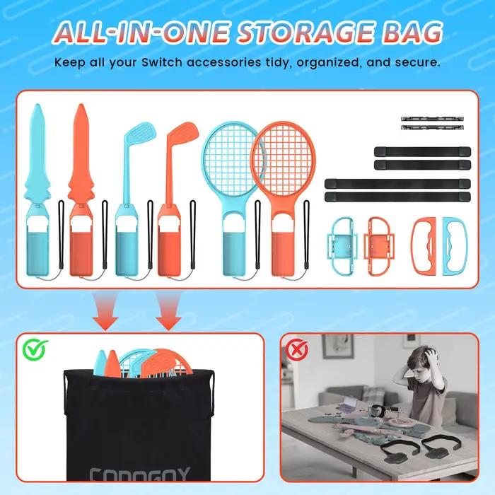 Kit d'accessoires pour Nintendo Switch 2