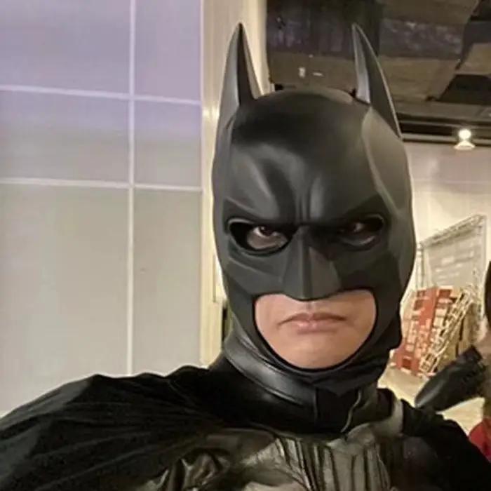 Masque pour hommes Anime chauve-souris masque couvre-chef Latex matériel Cosplay couvre-chef Halloween soirée danse fête adulte mascarade masque Latex