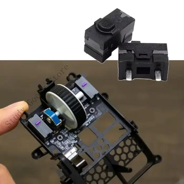 H3CA Précise 2 broches Bouton rouleau roue souris microswitch pour le jeu Mouse Smooth Clicking silencieux