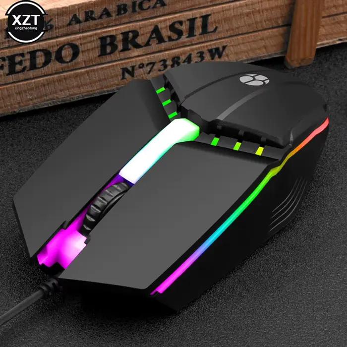Souris de jeu filaire USB universelle 1200 DPI 3 boutons