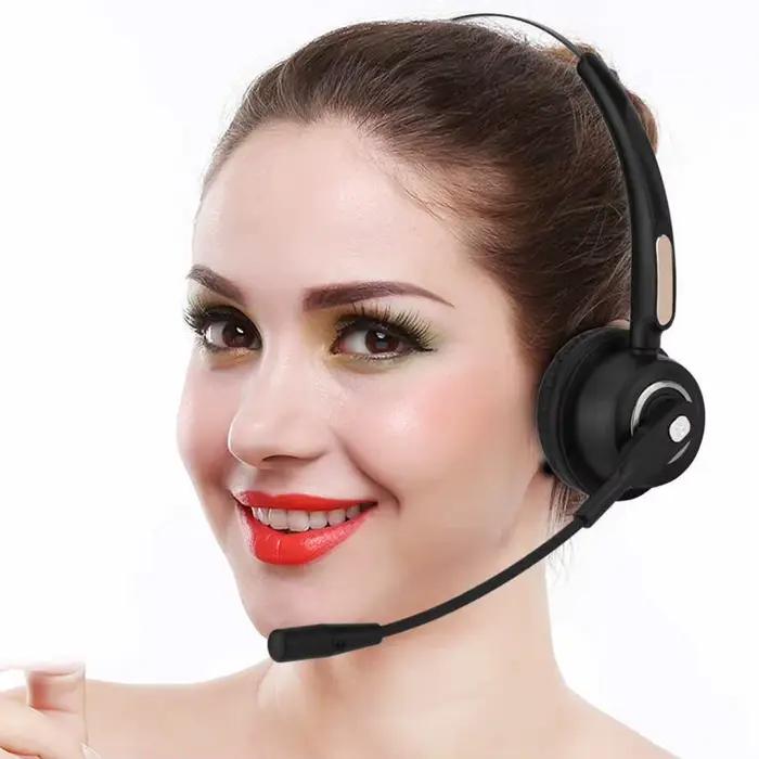 Casque antibruit sans fil pour centre d'appels