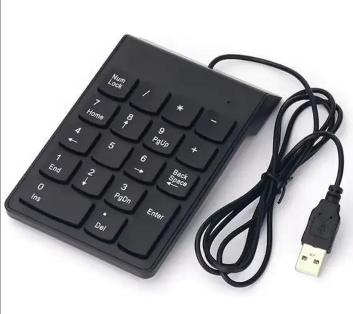 18 touches clavier numérique filaire et USB 2.4G Mini