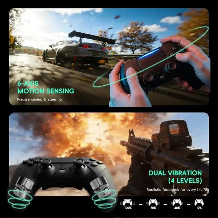 Manette de jeu sans fil Data Frog compatible avec PS5