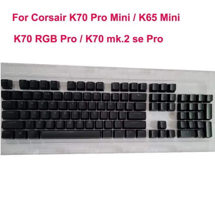 Capuchons de touches PBT pour clavier mécanique Corsair