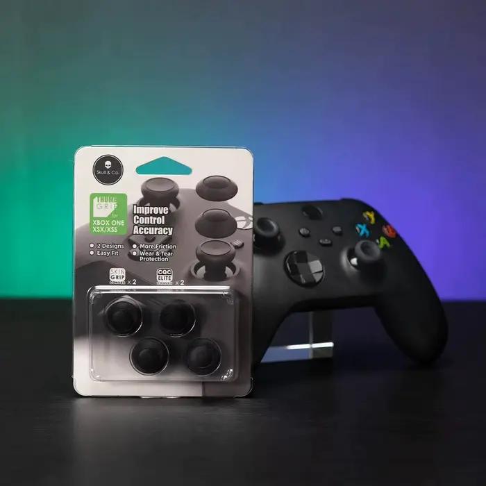 Skull & Co. Convex Joystick Cap Thumb Grip Set Thumbstick Cover pour manette de jeu Xbox Series X/S