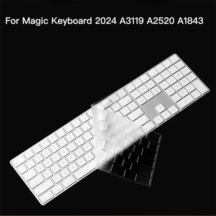 Film de protection pour clavier Apple Magic USB-C 2024 A3119 A2520 A1843