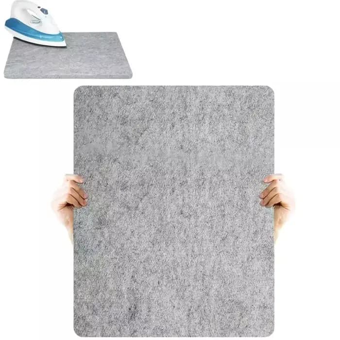 Tapis de repassage en laine et fibres synthétiques