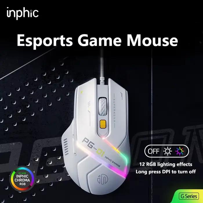 Souris de jeu filaire Inphic PG1