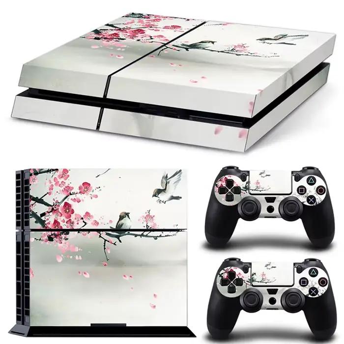 Autocollants au design cool pour console PS4 et 2 thorac, stickers pour PS4