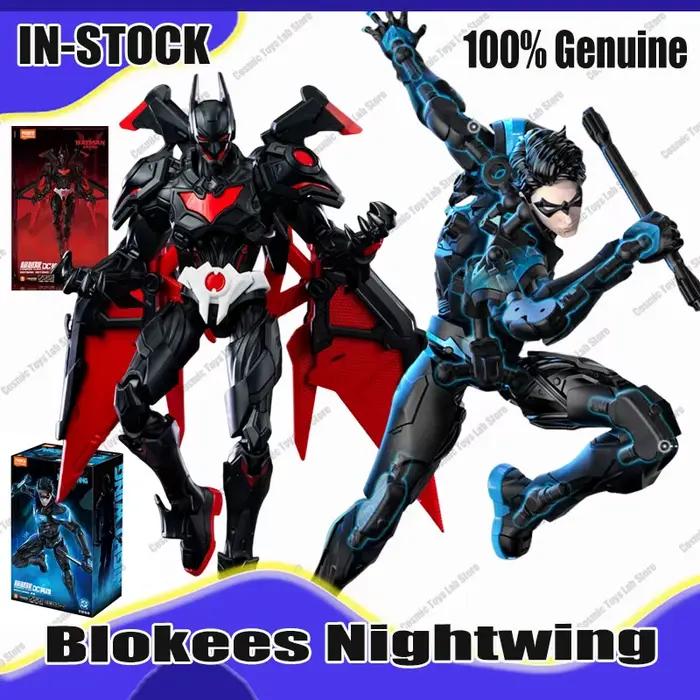 Blokees Champion Class Nightwing Modèle à assembler Figurine d'action Série Héros Batman Beyond Superman