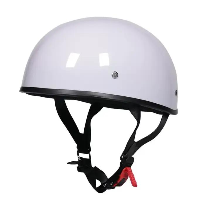 Casque de moto demi-visage vintage, rétro, 138, scooter, Cruiser,Chopper