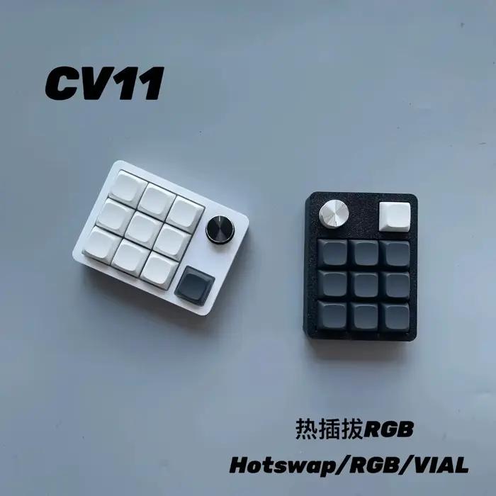 Clavier numérique rvb filaire échange à chaud avec bouton Pc accessoires de bureau QMK VIAL personnalisé e-sport