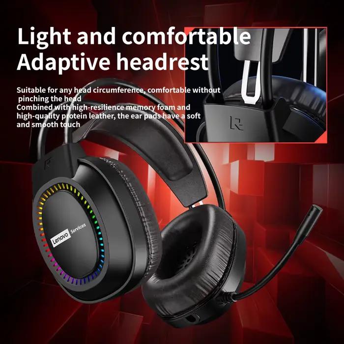 Casque de jeu Lenovo pour PC portable