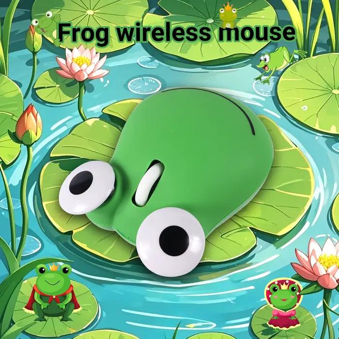 Souris grenouille mignonne sans fil