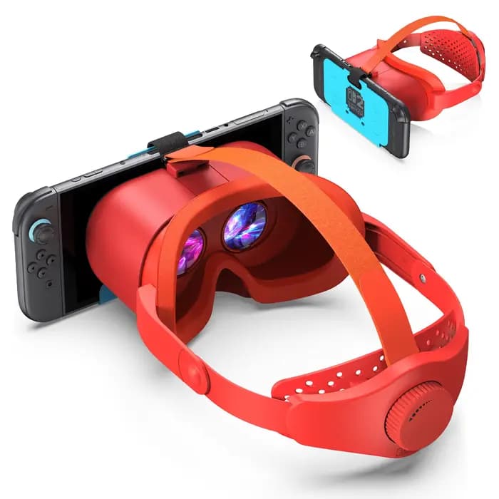 Casque VR amélioré pour Nintendo Switch 2, lentilles HD réglables et sangle confortable, lunettes 3D Virtual Boy pour Switch 2