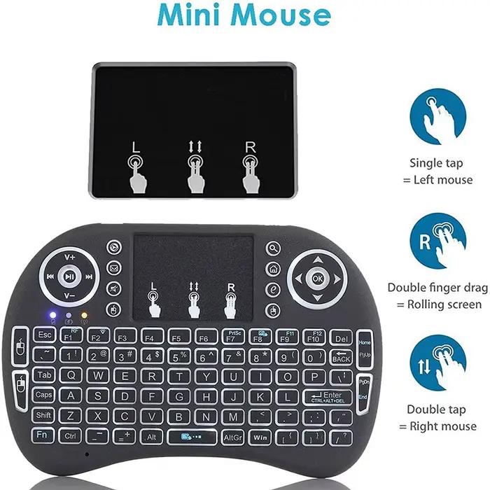 Raspberry Pi 4 modèle B Mini clavier sans fil 2.4 ghz