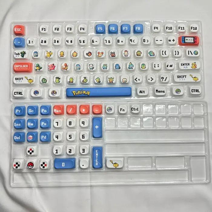 Clavier mécanique sur le thème d'Anime Pokémon