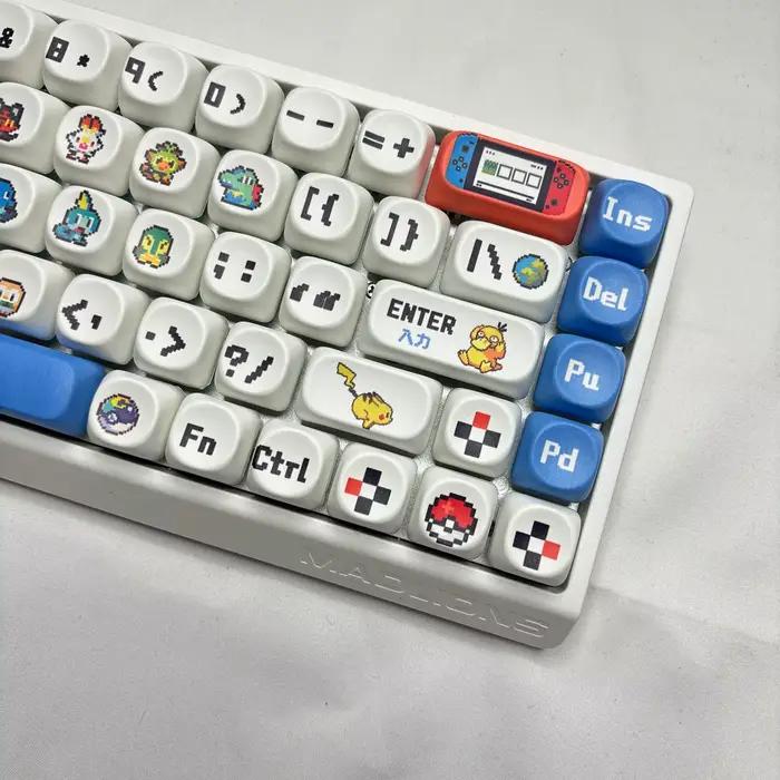 Clavier mécanique sur le thème d'Anime Pokémon