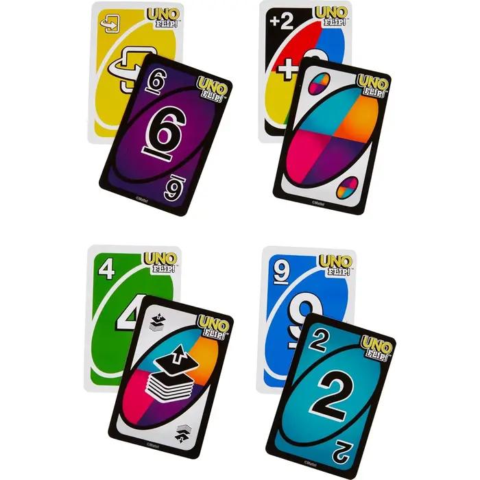 100% Original Mattel UNO jeu de cartes à rabat Deck Poker 112