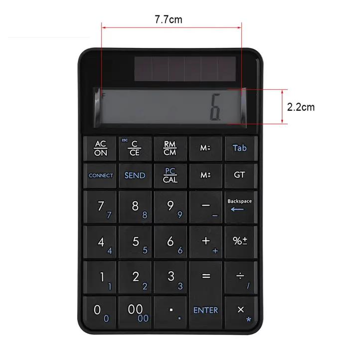 Clavier numérique Mini 2.4G USB sans fil 2 en 1 29 touches