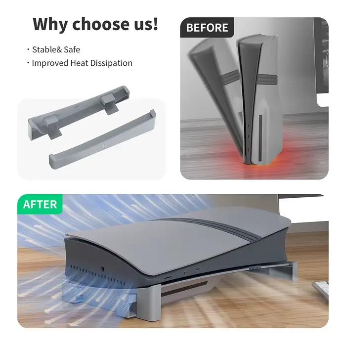Base horizontale pour support de remplacement PS5Pro