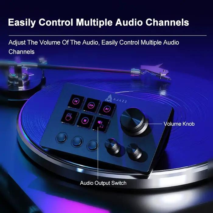 Ajazz AKP03E/153E – Console de bureau programmable avec boutons macro personnalisables