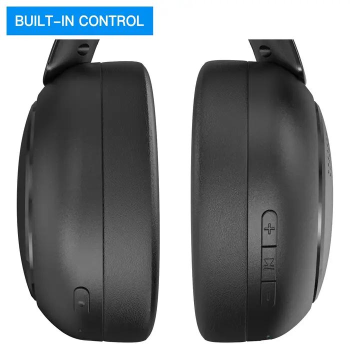 Ecouteurs sans fil eppfun Bluetooth 2.4G avec isolation phonique mousse à mémoire de forme pour musique, vidéo, méditation et sports