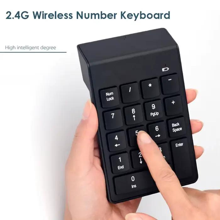 18 touches 2.4G clavier sans fil Mini