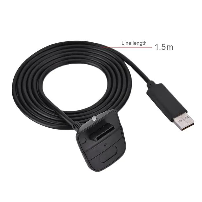Câble de charge rapide USB pour manette sans fil Xbox 360 chargeur de puissance câble de développement pour Xbox 360 manette de jeu gaming occassions spéciales