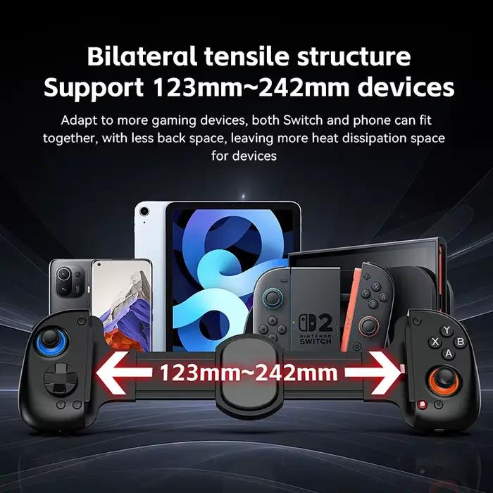 Ipad GamePad Usb-C BT connexion double mode pour Andriod IOS Switch contrôleur de jeu Streaming jeu stretch