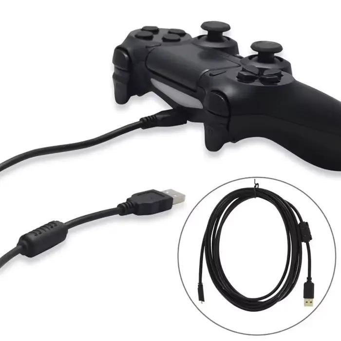 Câble de chargement de données USB 1.8M 3M pour contrôleur PS4