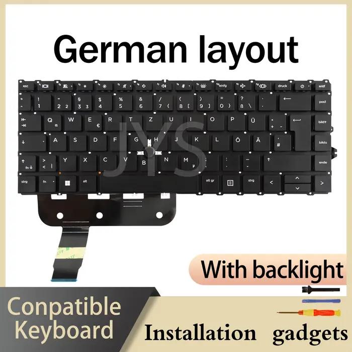 Clavier rétroéclairé pour HP EliteBook 840 G7/845 G7/840 G8 (Brésil