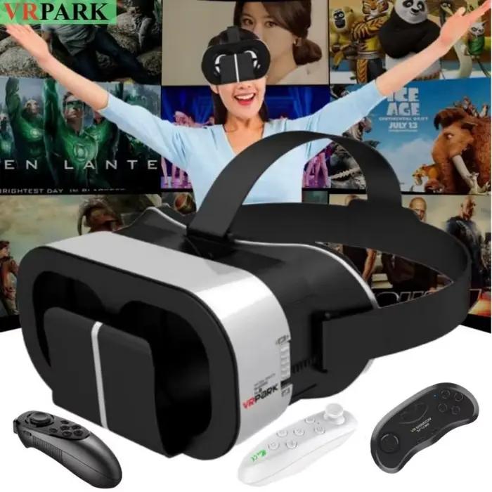 V5 4K réalité virtuelle VR lunettes IMAX 3D vidéo Google carton boîte VR casque