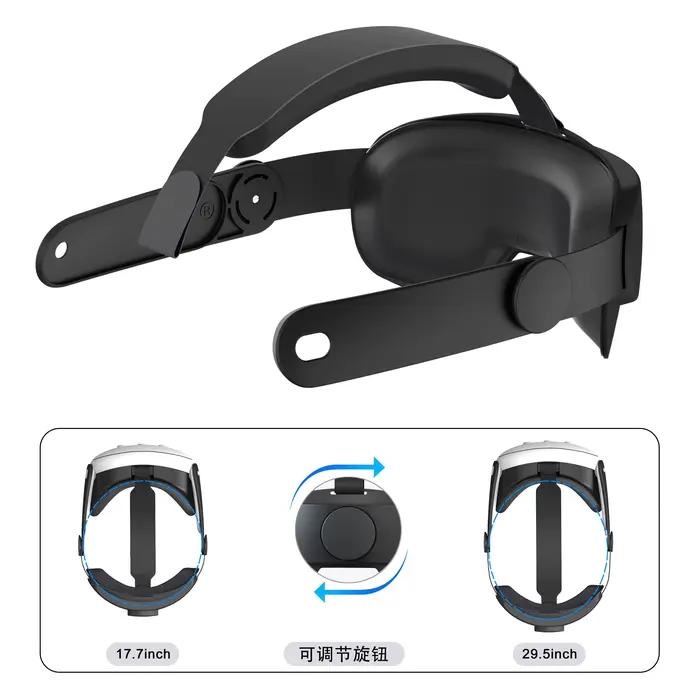 Sangle de tête remplaçable confortable pour casque Meta Quest 3 VR pour réalité virtuelle améliorant le confort et la liberté de mouvement pour les joueurs occcasions spéciales