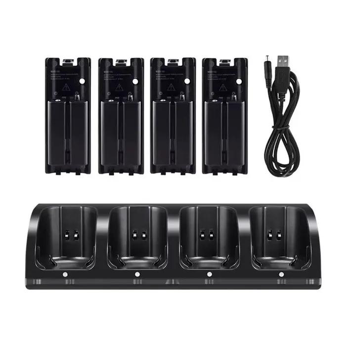 Chargeur de batterie pour manette de jeu Nintendo Wii