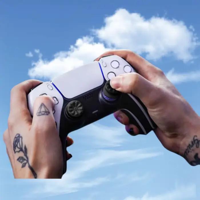 Capuchons d'extension de poignée pour manette de jeu PS4