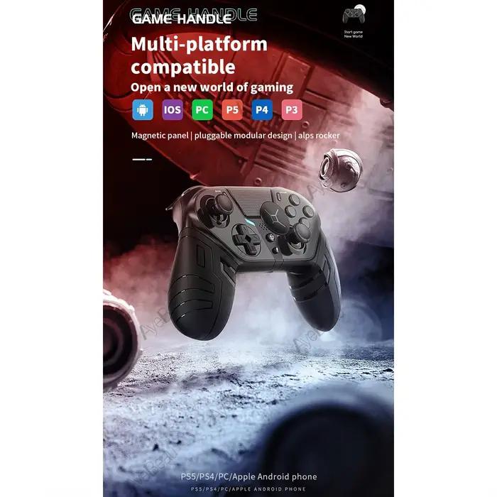 Contrôleur Mobile sans fil pour Playstation PS 4 3 PS4 PS3 Android PC contrôle Bluetooth manette de jeu