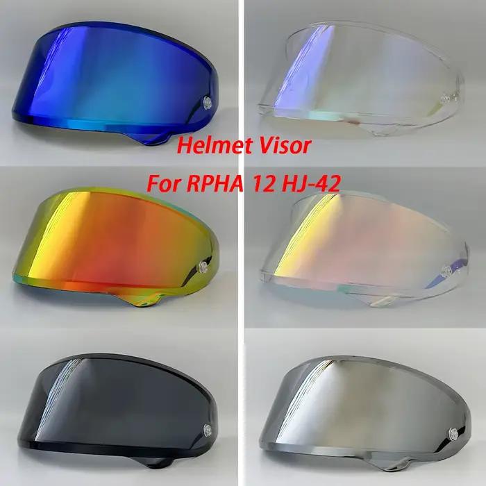RPHA 12 casque bouclier pour HJC RPHA-12 HJ-42 Moto casque visière Protection Uv Casco Moto Visera pare-soleil