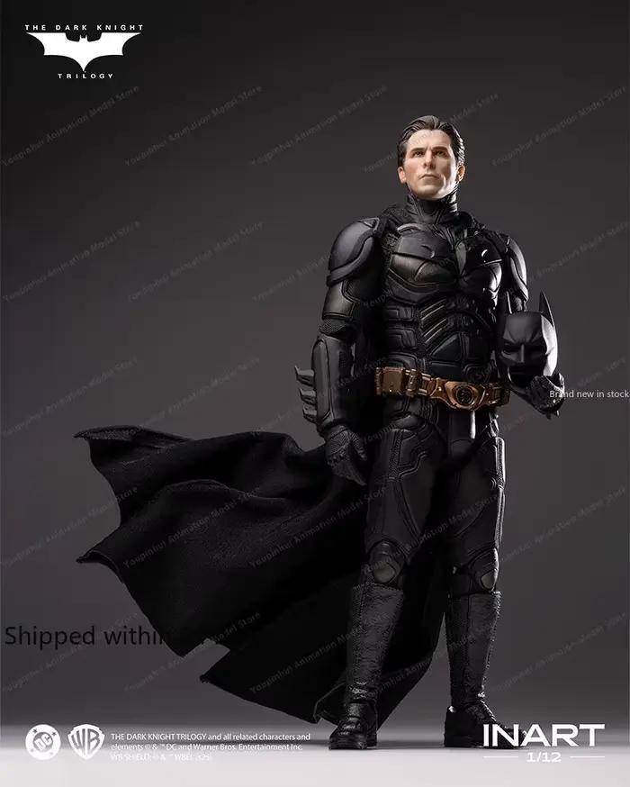 En stock INART "The Dark Knight: Rises" Figurine d'action Batman 1/12 et pack d'accessoires