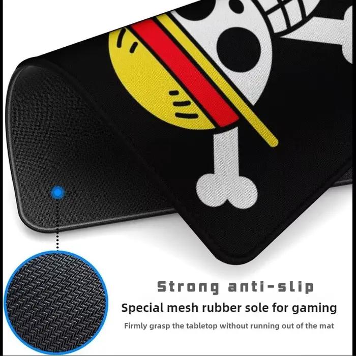 Tapis de souris dessin animé One Piece Anime Kawaii pour clavier