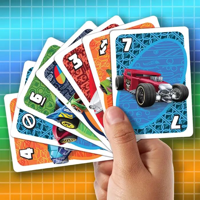 Nouveau jeu de cartes à collectionner authentique Mattel Uno Elite Hot Wheels X Formule 1 F1 Racing