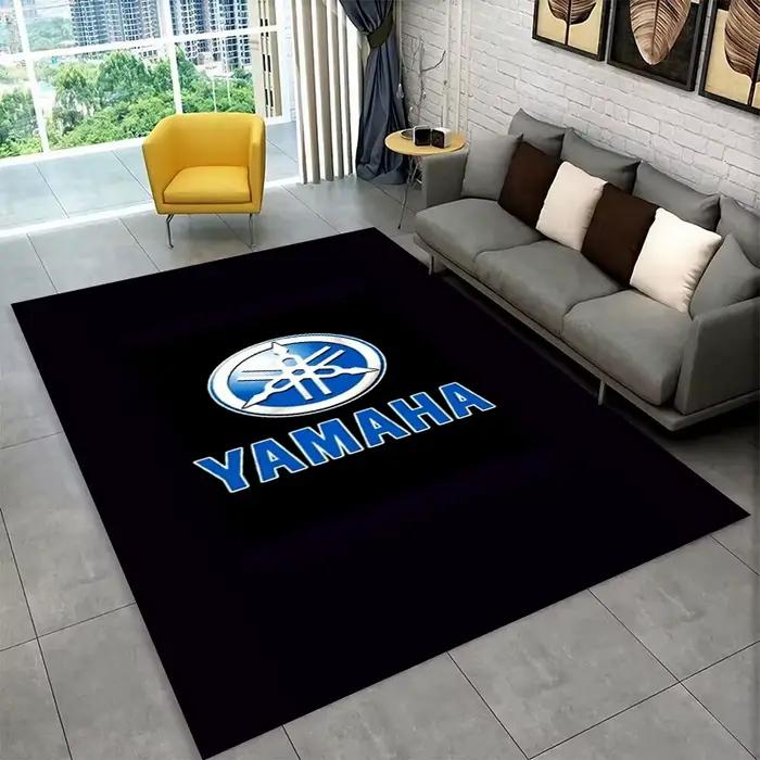 Tapis 3D Y-Yamaha Racing Moto pour salle de jeux