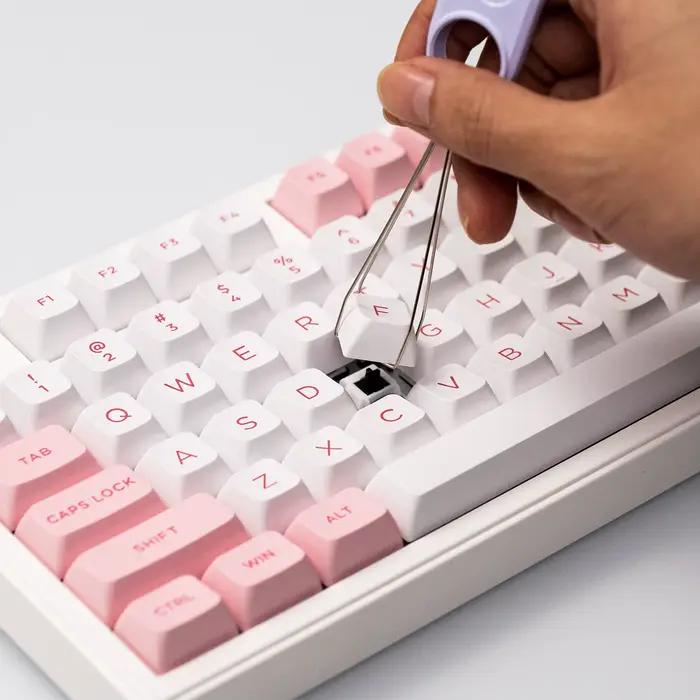 Akko extracteur de commutateur de capuchons de touches conception universelle en forme de U pour claviers mécaniques
